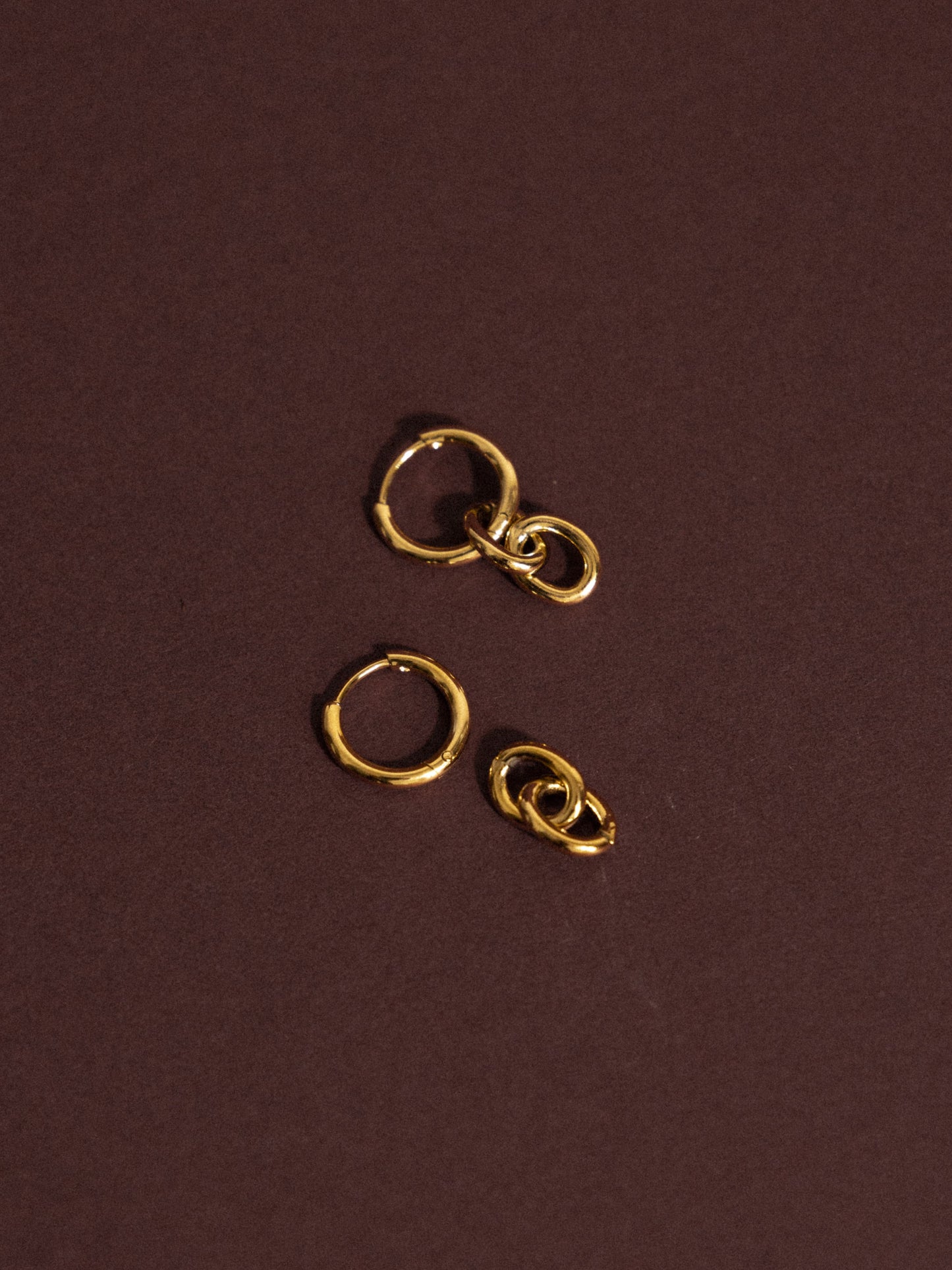 Convertible chain earrings