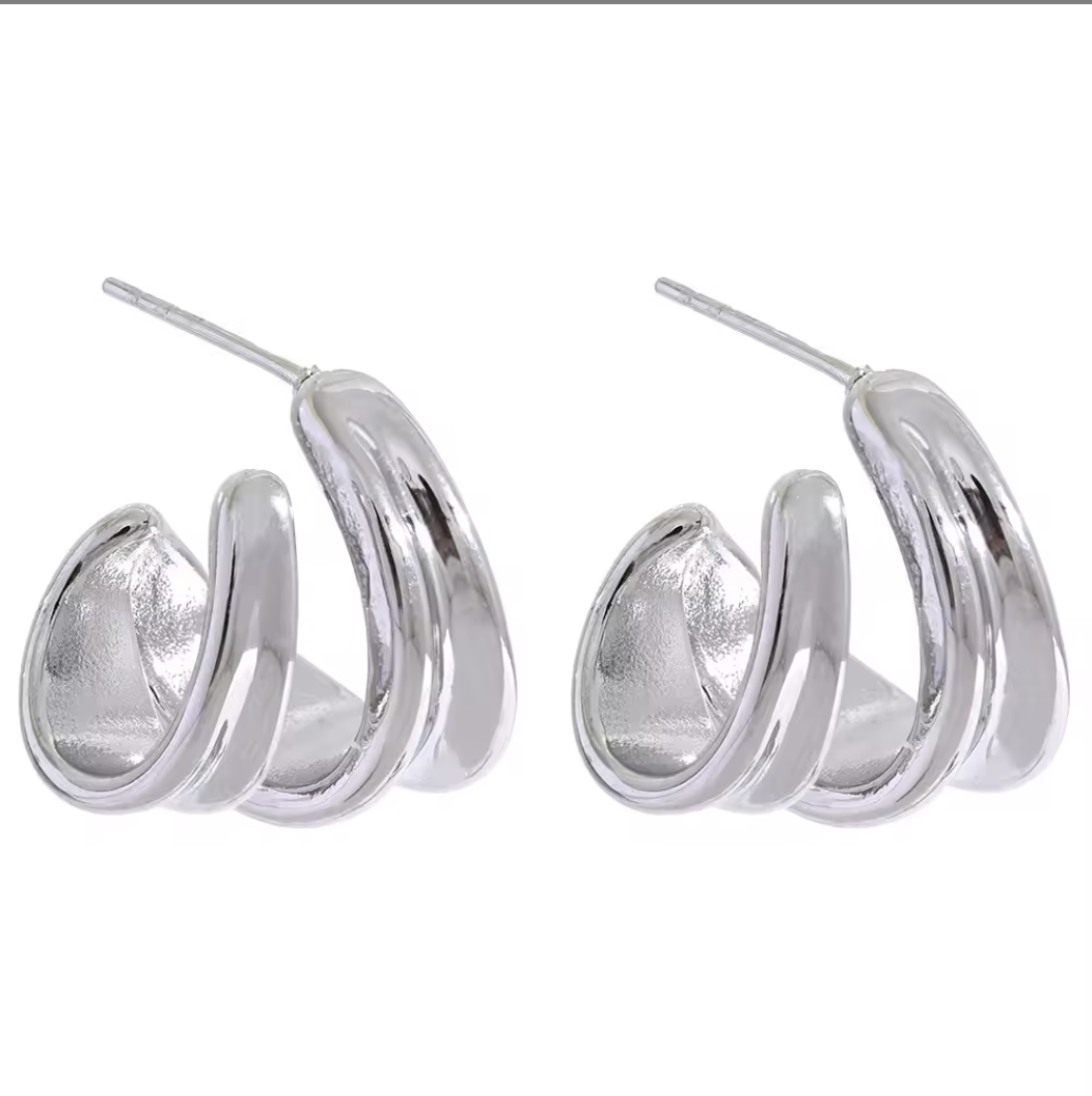 E475 Waveform Earrings
