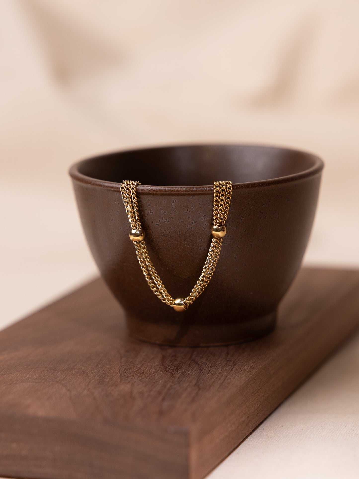 Orbs III Chain Bracelet