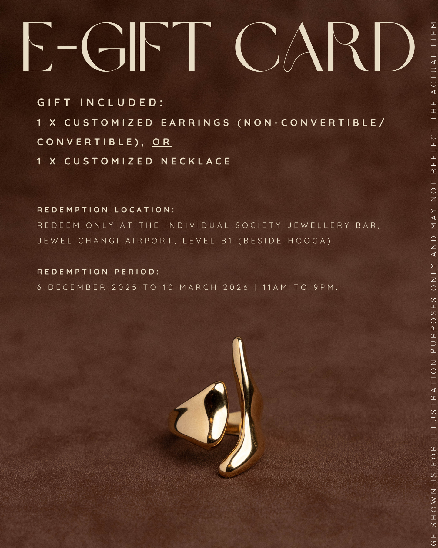 Gift Card for Jewellery Bar