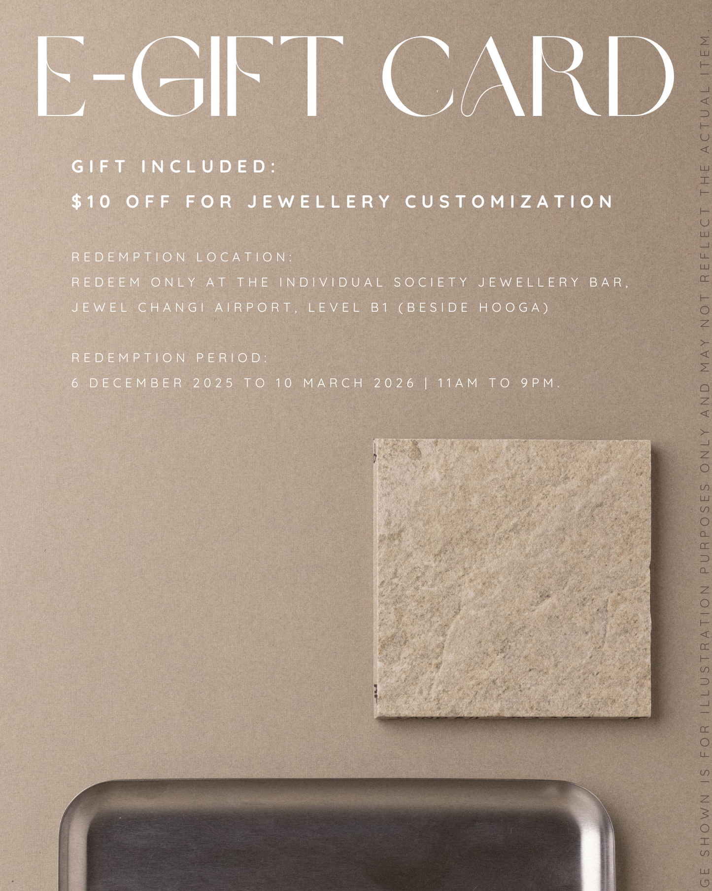 Gift Card for Jewellery Bar