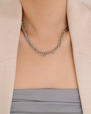 Interchain layered necklace
