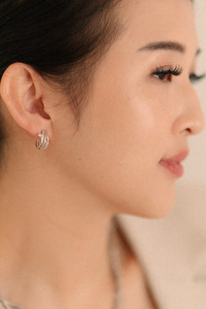 Gentle glimmer earrings