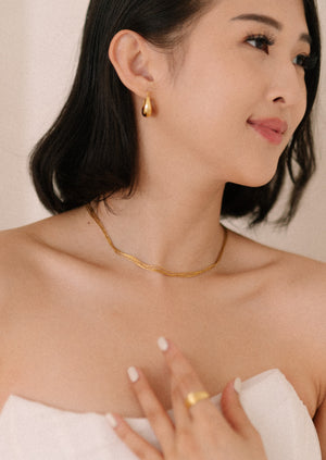 Dainty adornment earrings