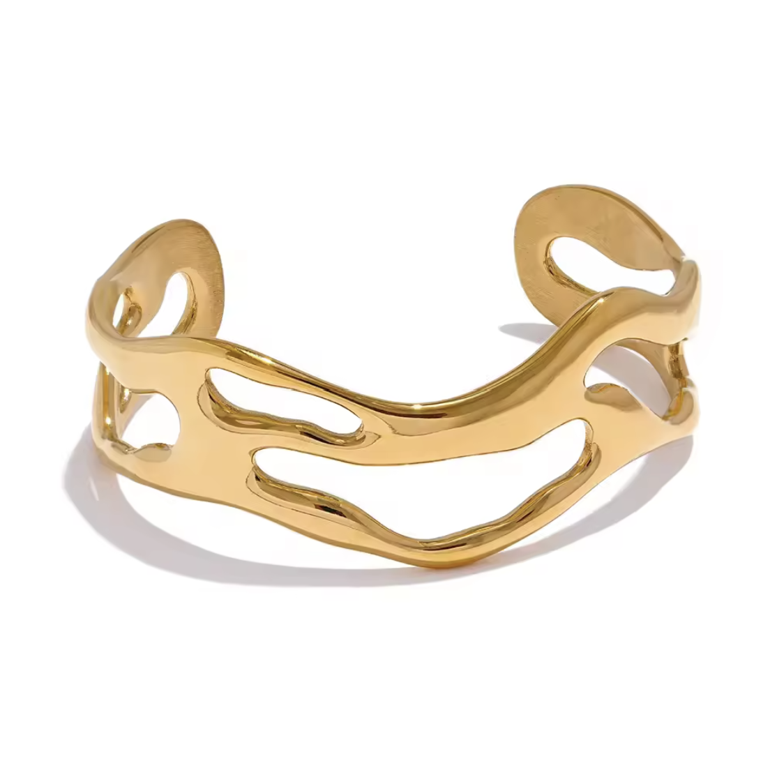 B148 Molten Cuff Bracelet