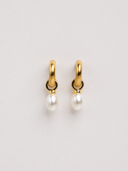 Pearl & Jade Three-Ways Convertible Earrings