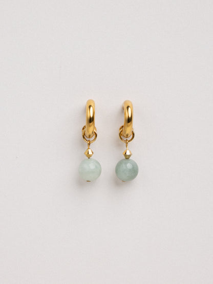 Pearl & Jade Three-Ways Convertible Earrings
