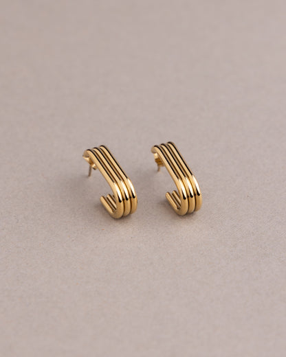 Parallel Flow Earrings
