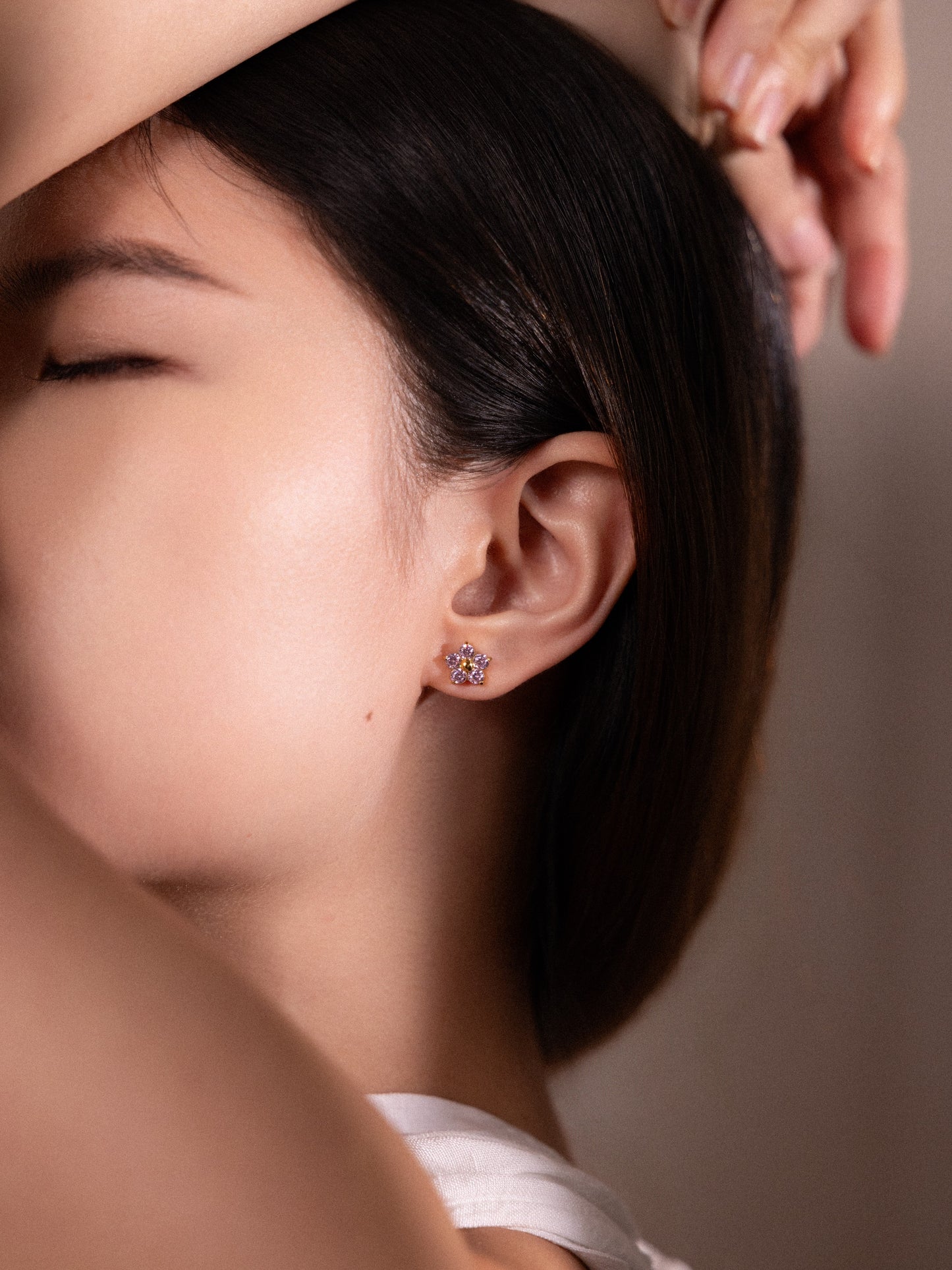 Flower Blossom Ear Studs