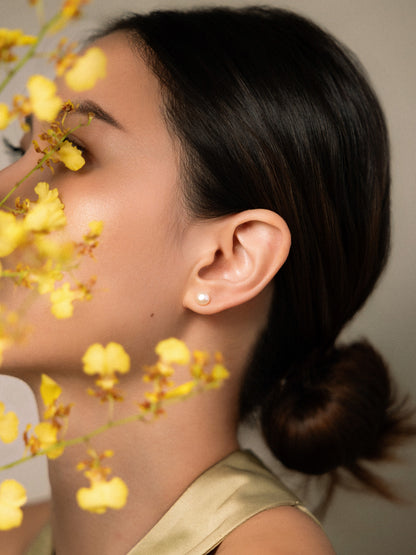 Pearl & Jade Detachable Drop Earrings