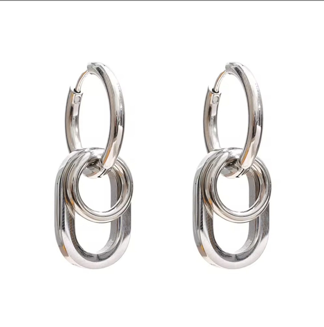 Orbit Link 3-Way Earrings