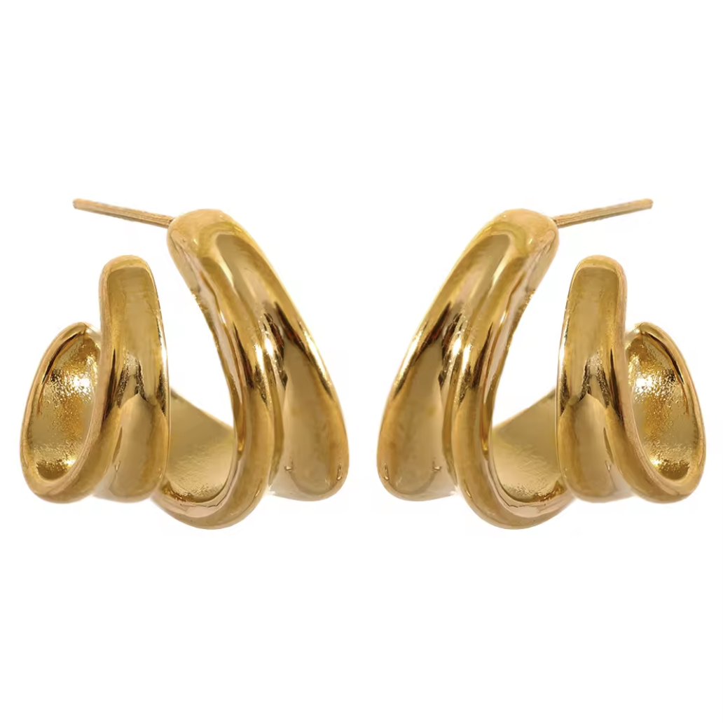 E475 Waveform Earrings