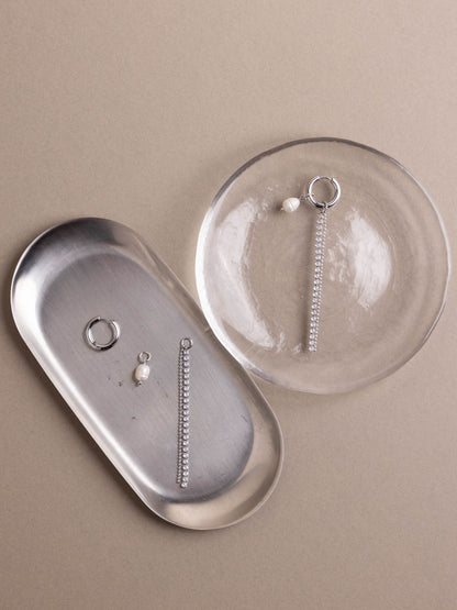 Pearls and stars convertible earrings