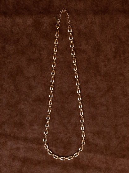 Metal Drift Chain Necklace