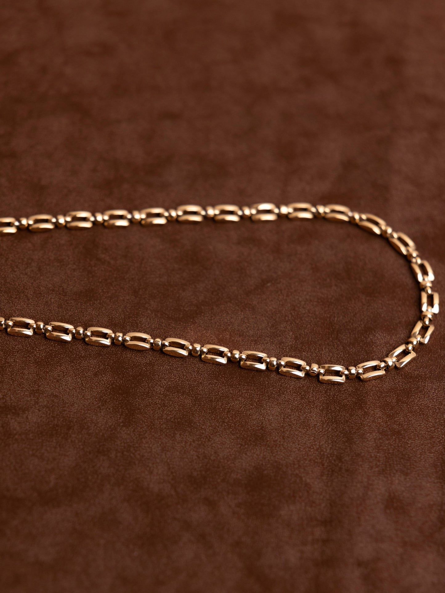 Metal Drift Chain Necklace