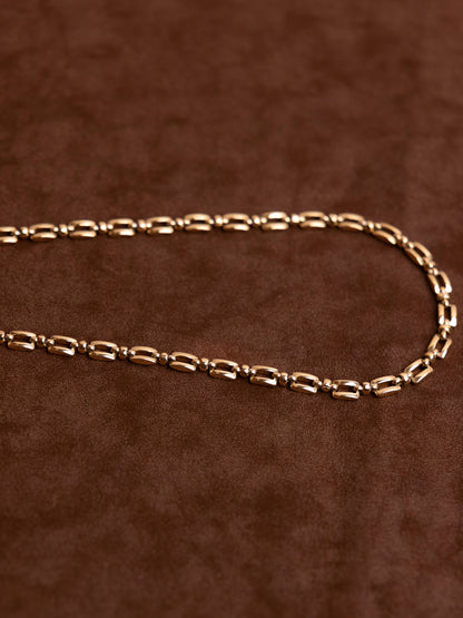 Metal Drift Chain Necklace