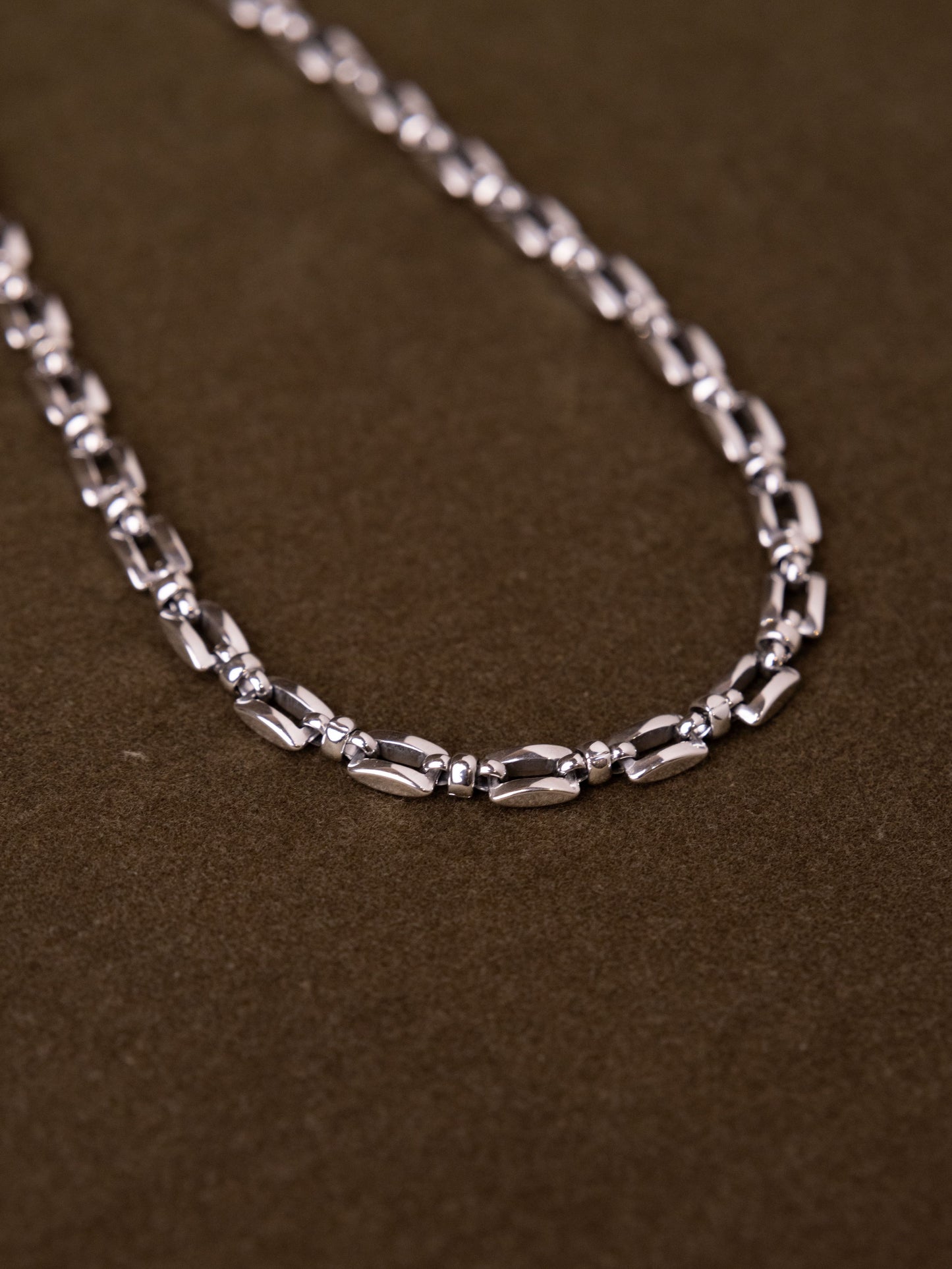 Metal Drift Chain Necklace