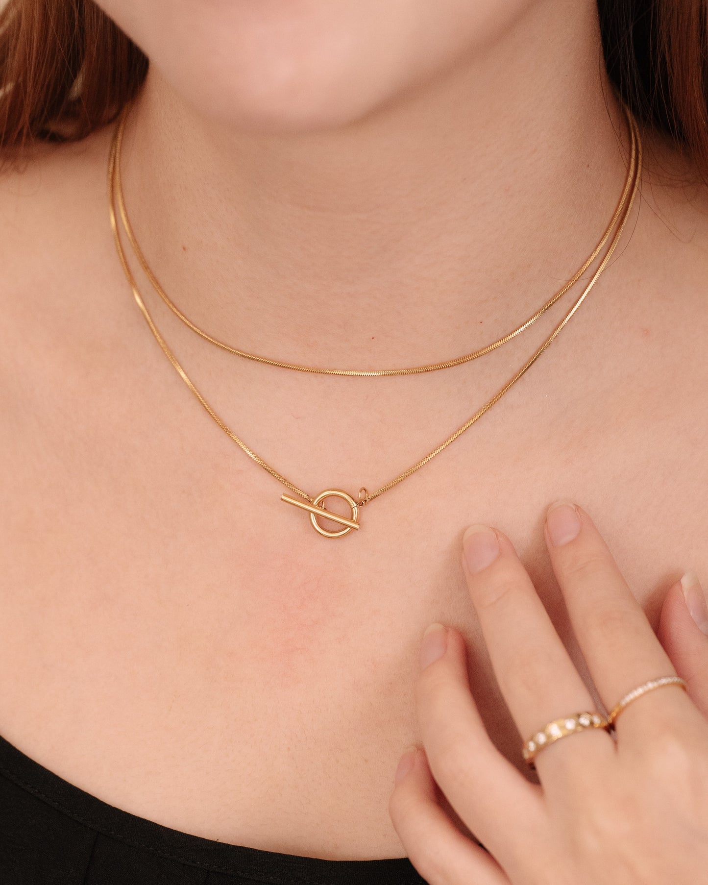 Minimalist multi-way necklace