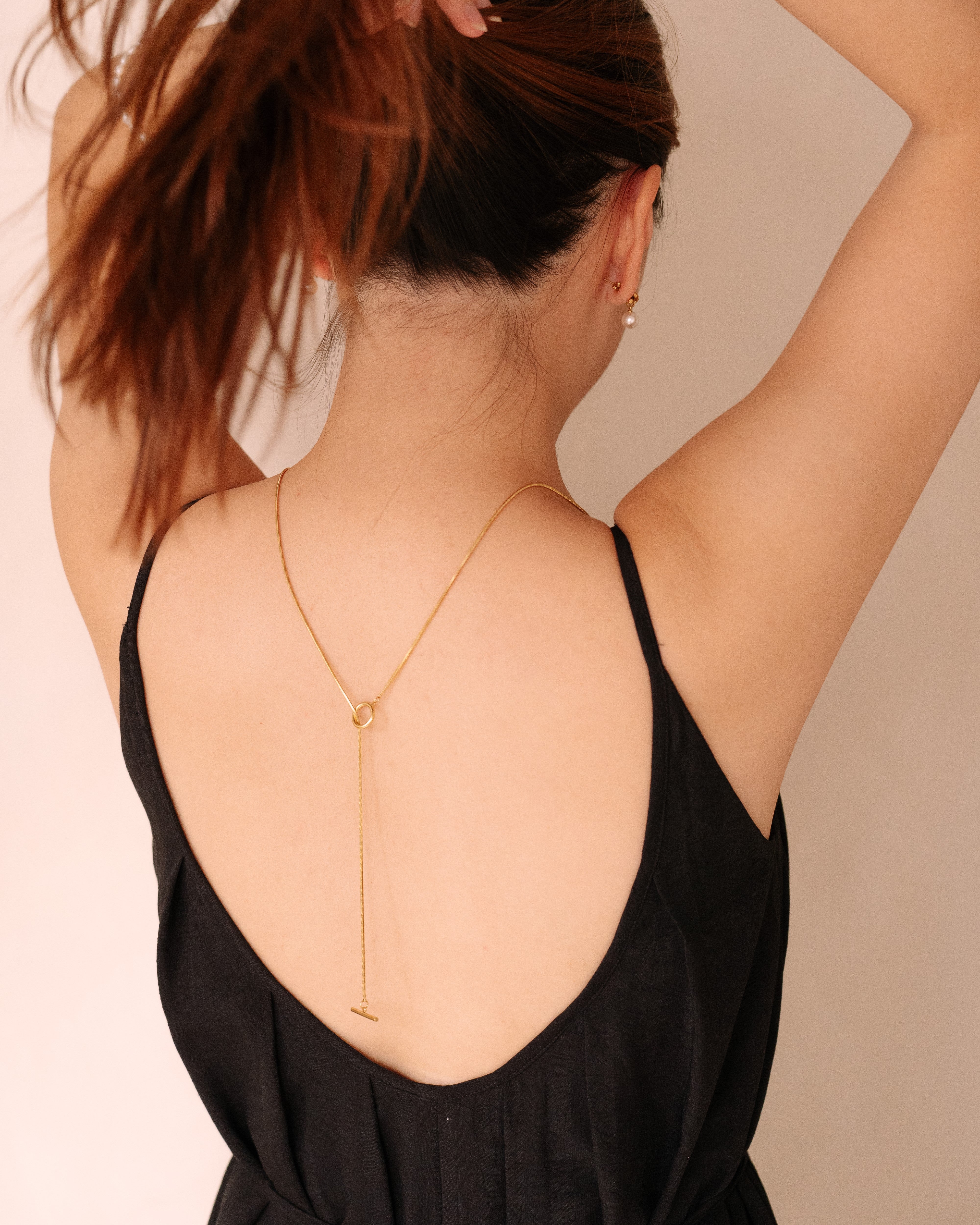 Minimalist multi-way necklace