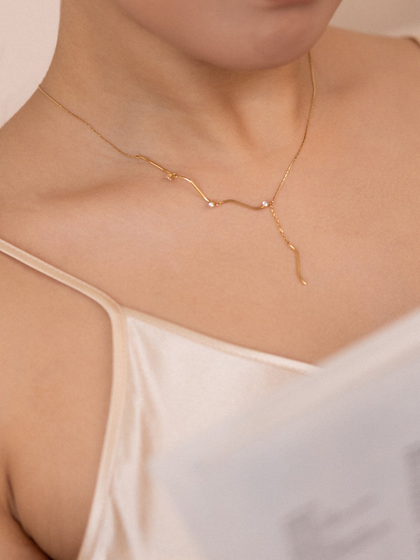 Golden hour necklace