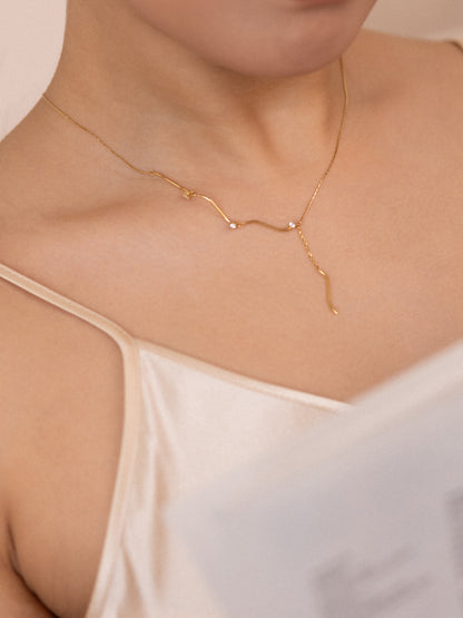 Golden hour necklace