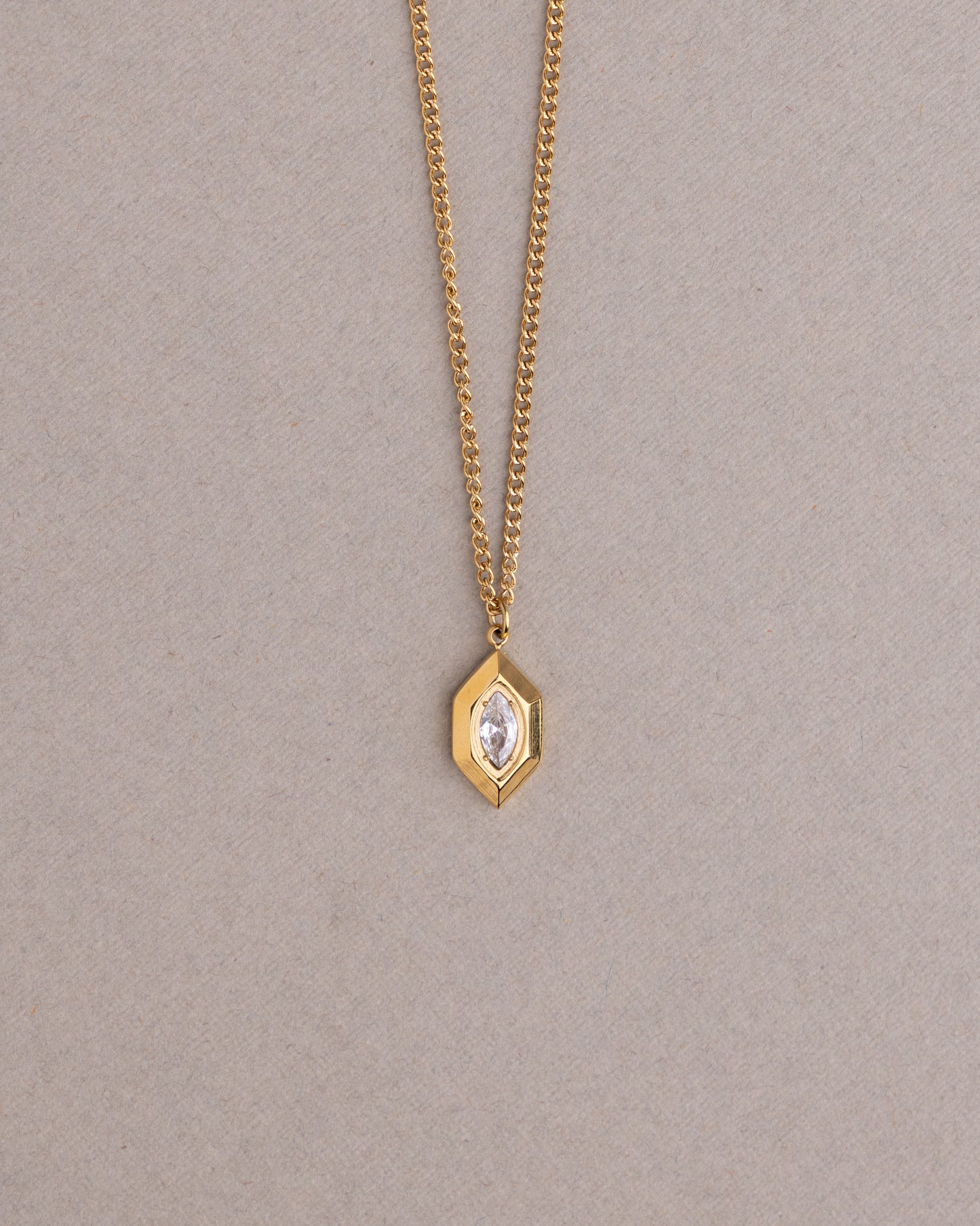 Marquise Form Necklace
