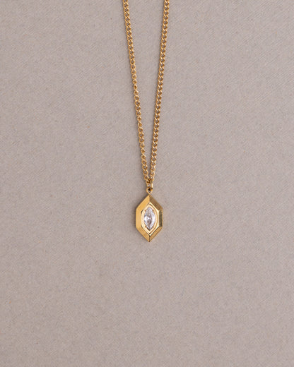 Marquise Form Necklace