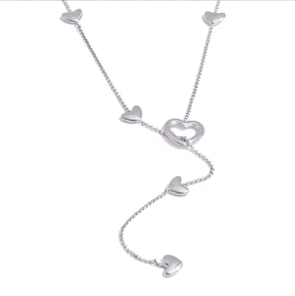 N301 Eye Candy Lariat Necklace