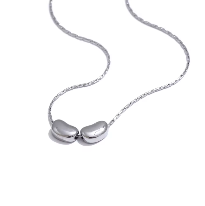 N316 Duo Bean Necklace