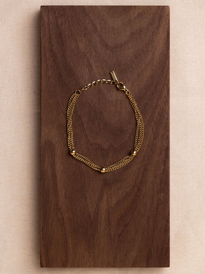 Orbs III Chain Bracelet