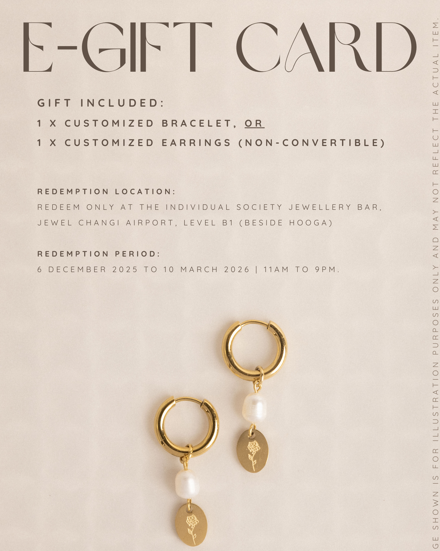 Gift Card for Jewellery Bar