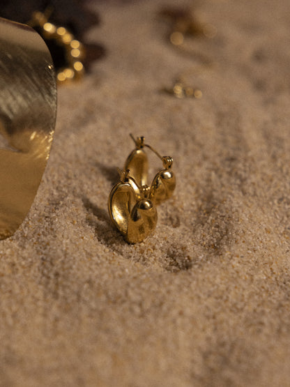 Reesha hoop earrings