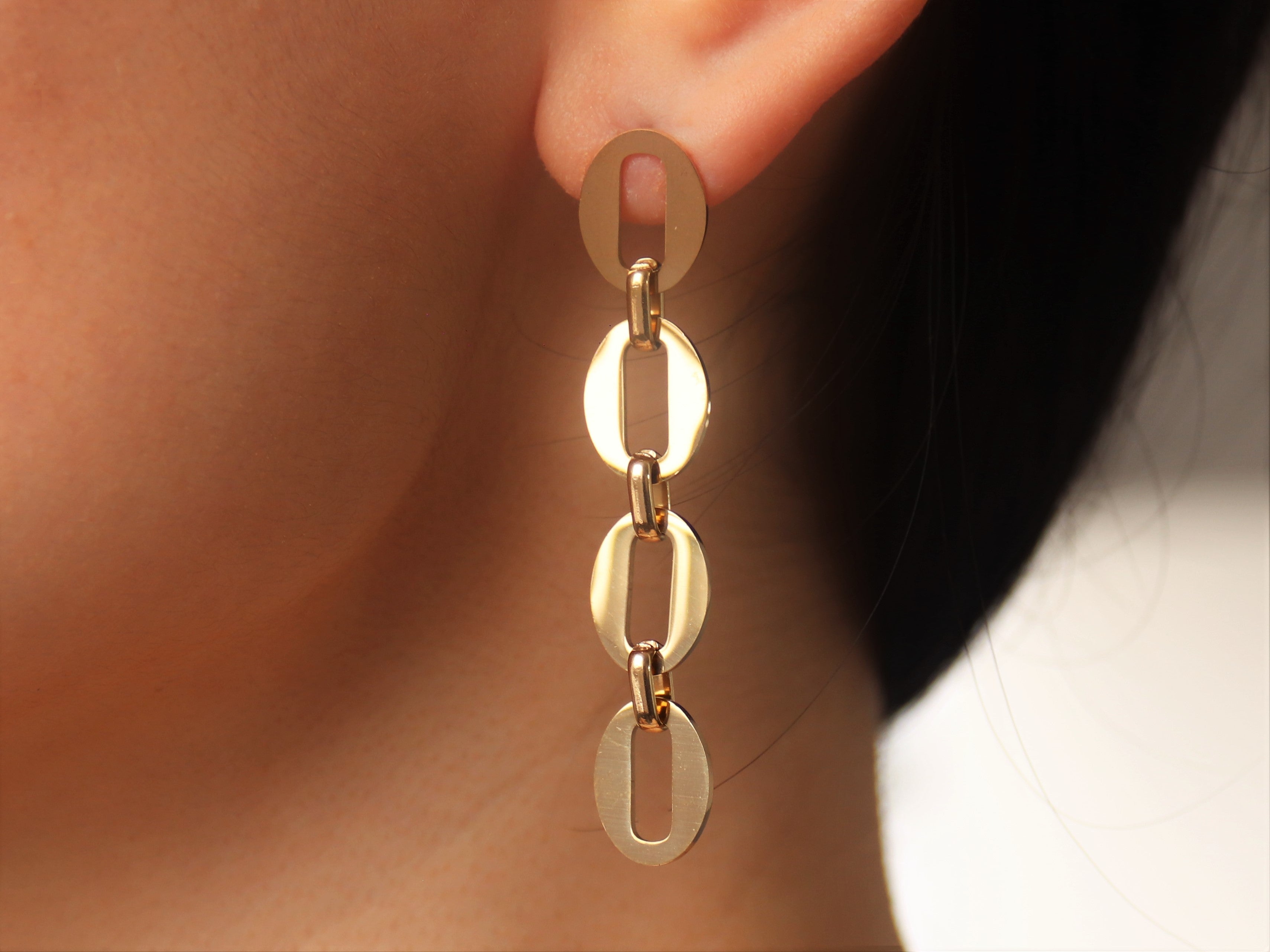 Cielo chain earrings